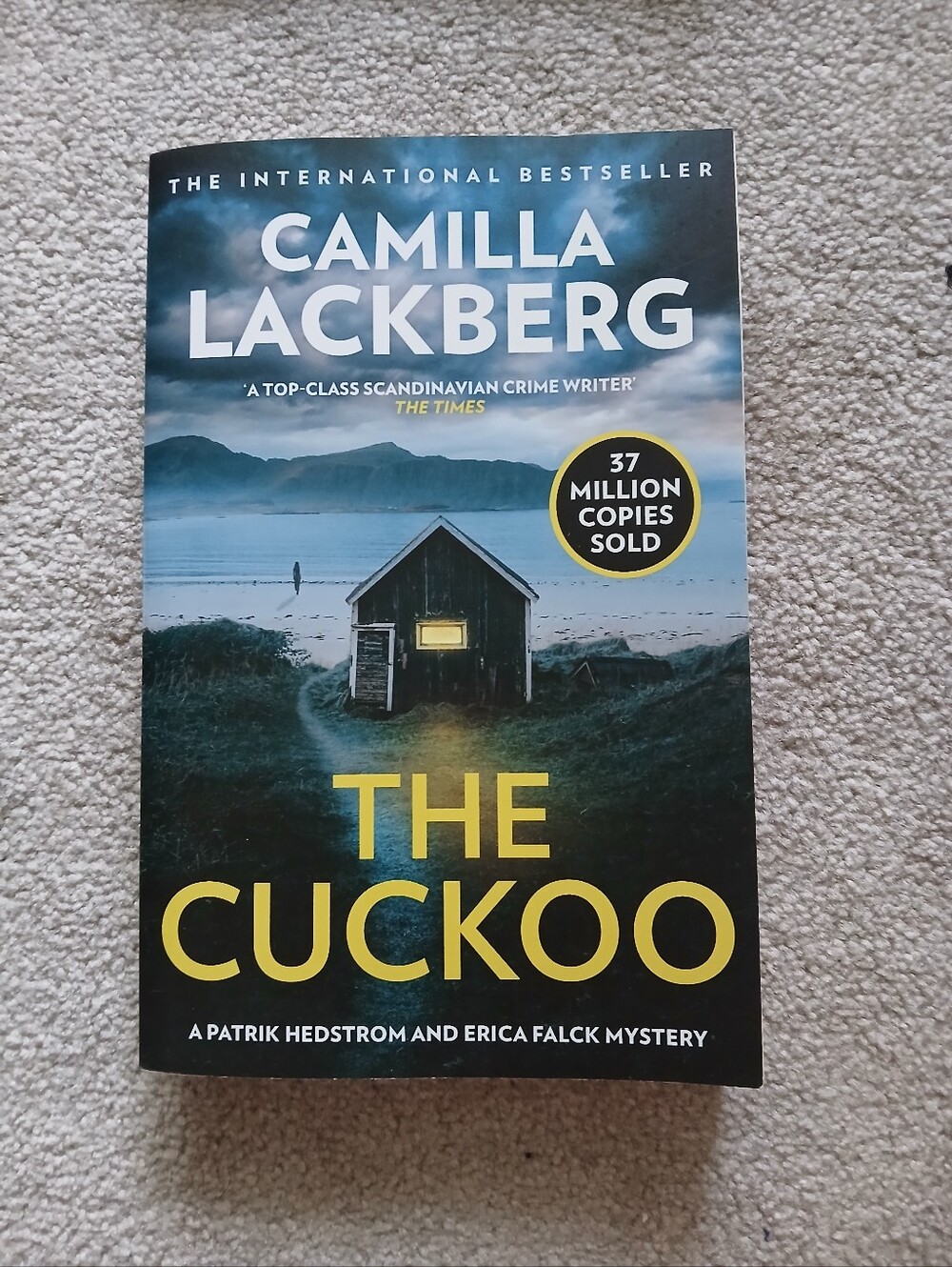 🤩 2/$30 The Cuckoo By Camilla Lackberg Paperback Book